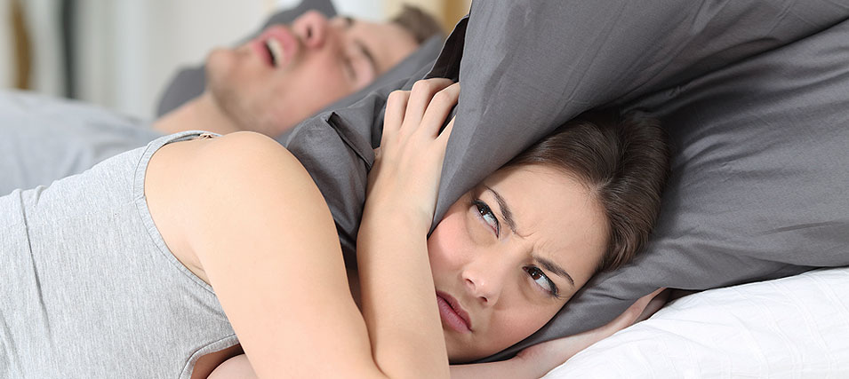 stock image shows sleeping disturbance image