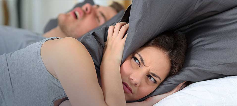 stock image shows sleeping disturbance image