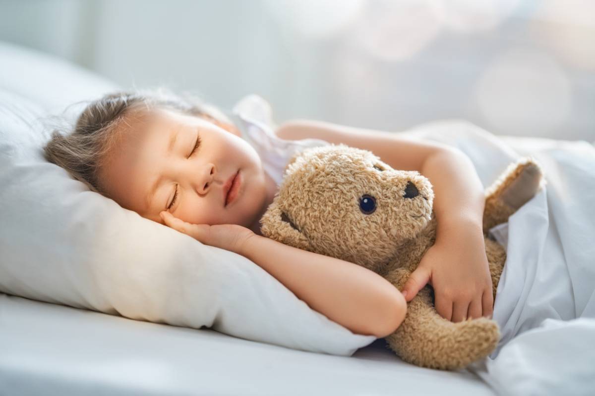 concept of importance of restful sleep for kids