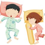 concept image of kids with snoring problems