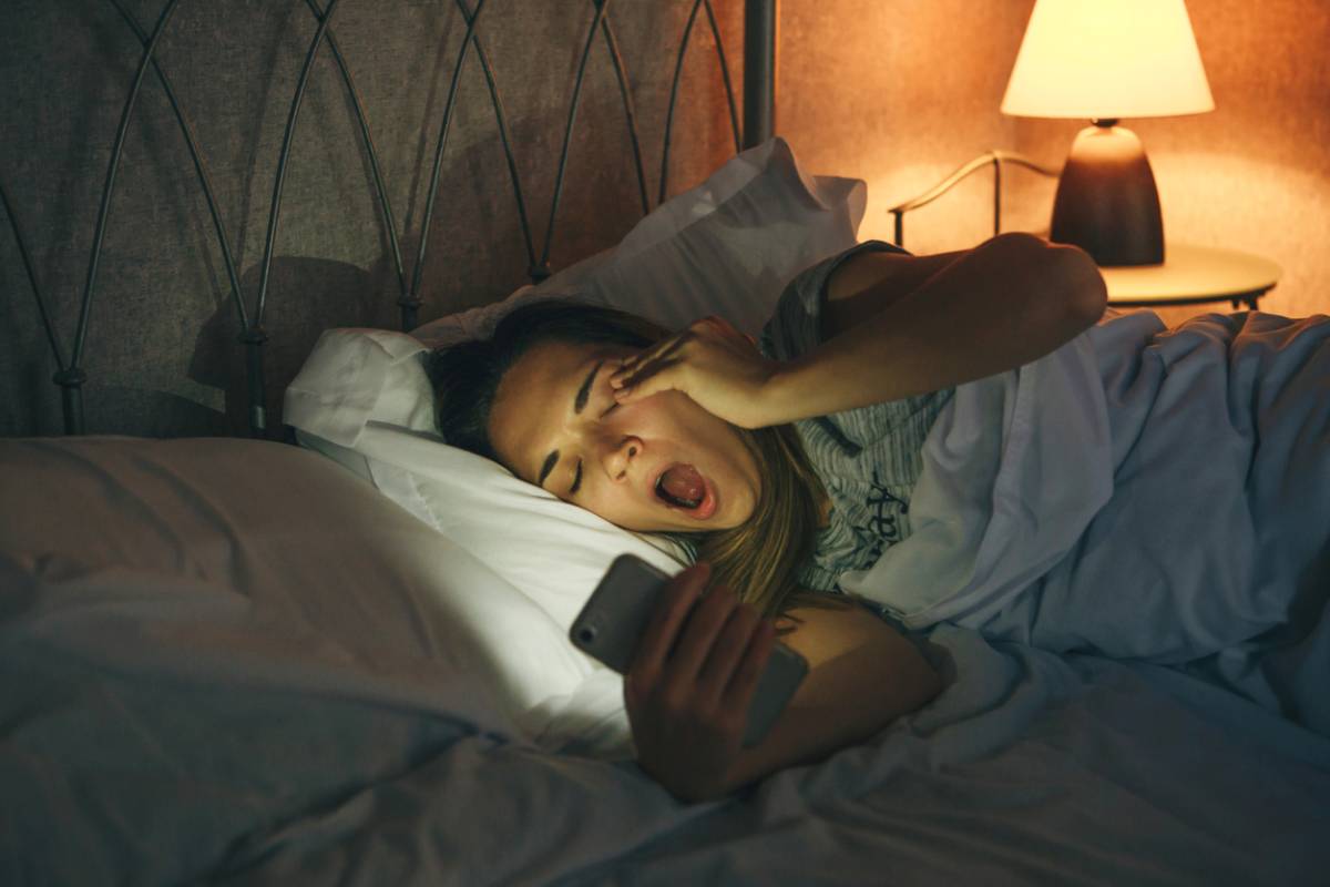concept of bad sleep habits